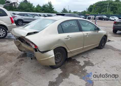 2007 Honda Civic Lx z USA, uszkodzony, nr VIN 1HGFA16567L123845